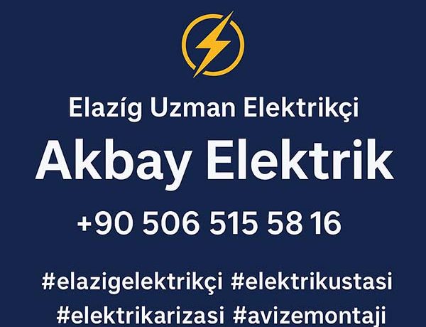 elazığ elektrikçi ustası elazığ elektrikçi ustası