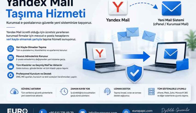 Yandex-Mail-Taşıma
